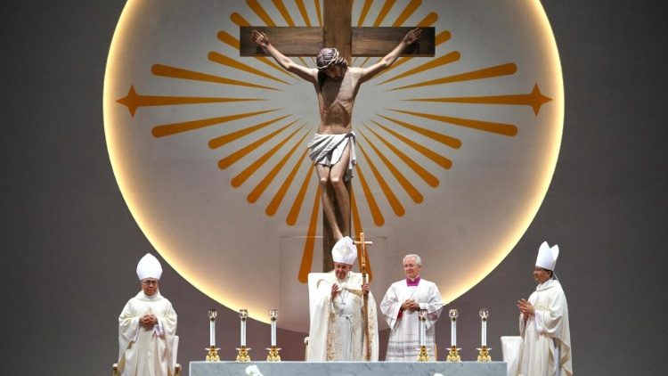 Missa celebrada pelo Papa Francisco durante recente visita a Singapura (Foto de arquivo)