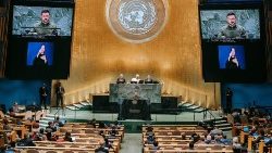L'intervento si Zelensky all'Assemblea generale dell'Onu