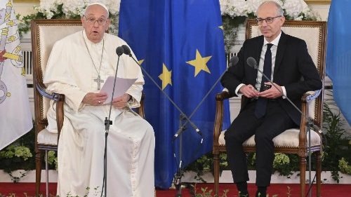 Papež: Lucembursko může být vzorem spolupráce ve prospěch míru