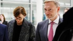 Der FDP-Politiker Christian Lindner am Mittwochabend