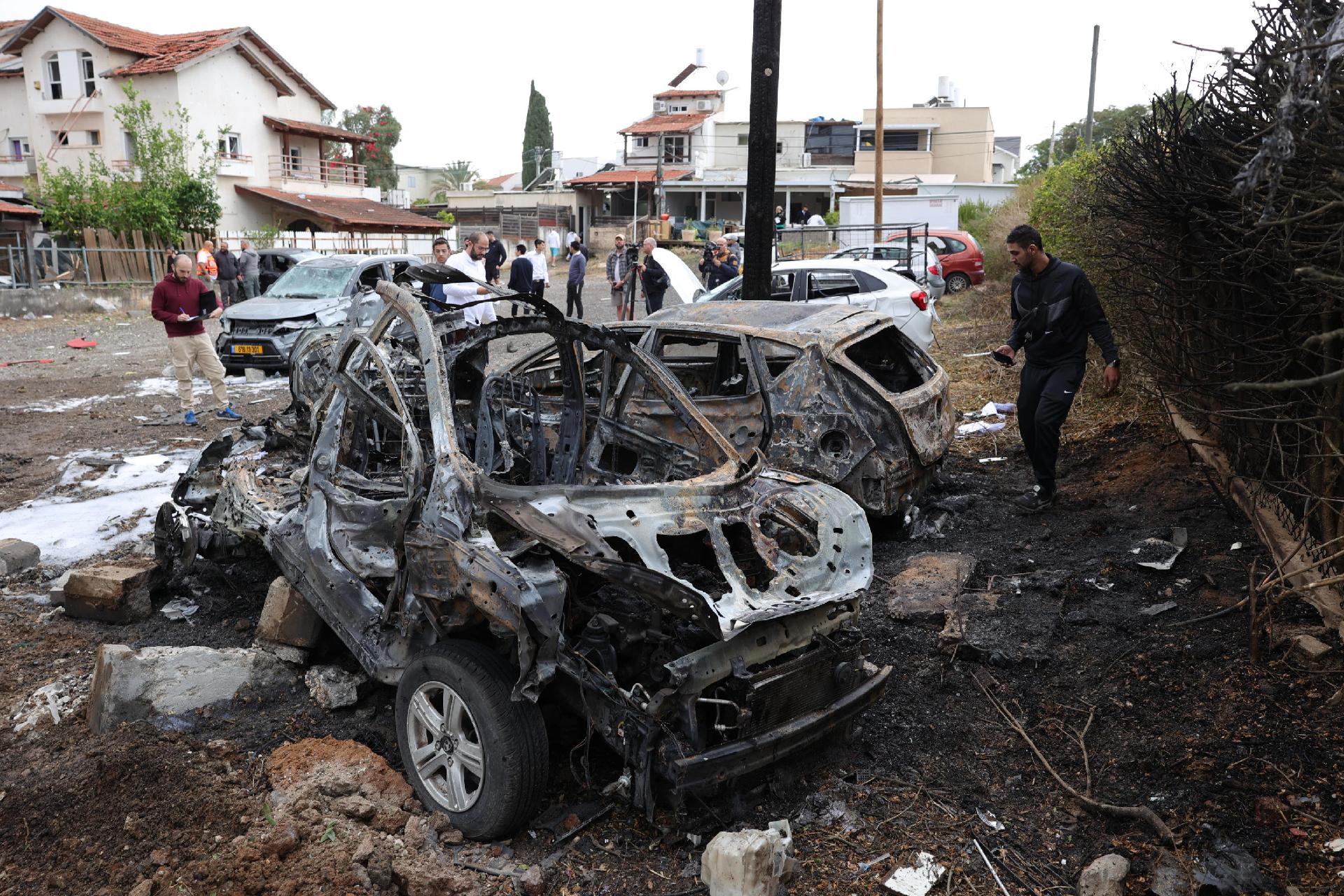 Le conseguenze dell'attacco di Hezbollah sul centro di Israele