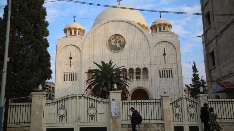 Siria, una chiesa di Aleppo