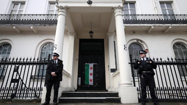 In London hat die syrische Opposition die Botschaft übernommen