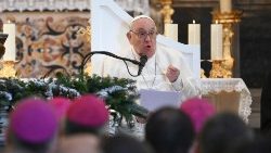 Pope Francis visits Ajaccio in Corsica island