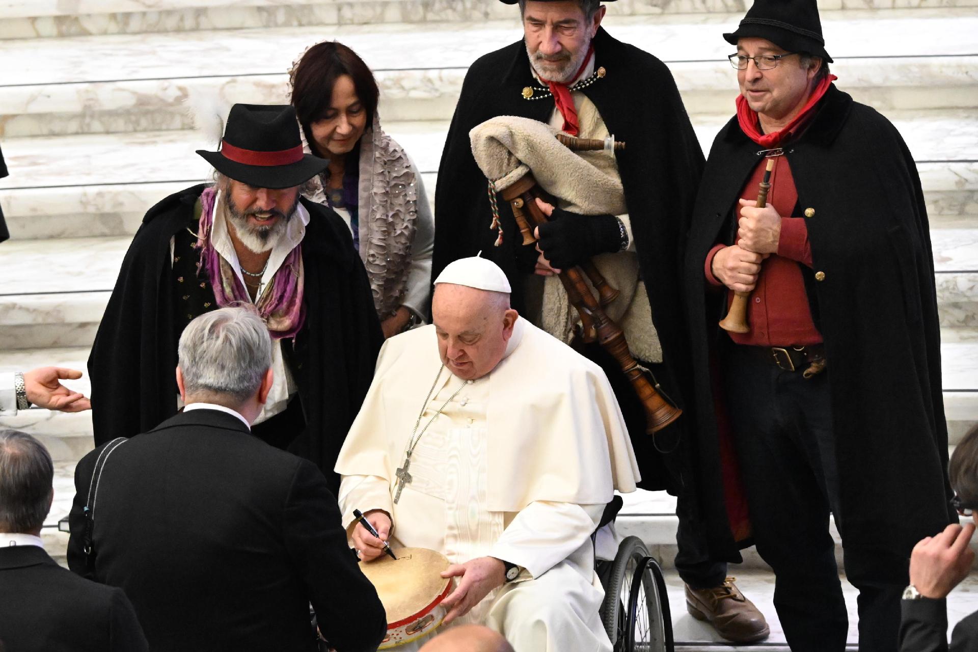 Общая аудиенция в Ватикане 18 декабря 2024 г.