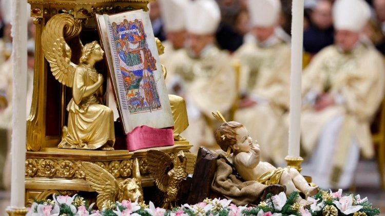 Santa Missa na Noite de Natal na Basílica de São Pedro (©Fabio Frustaci)