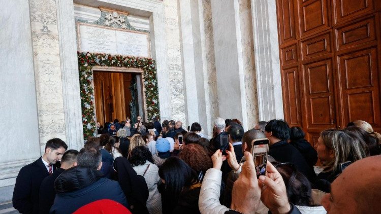 An der Heiligen Pforte am Lateran