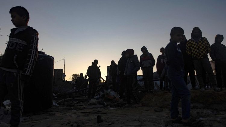 காசாவில் துயரம் 