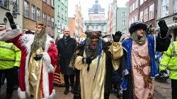 Epiphany Day procession in Poland