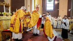 Пасвячэнне біскупа-каад'ютара Осла