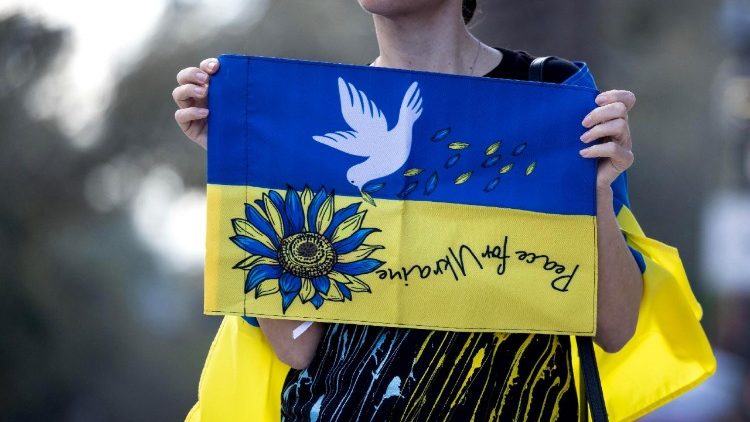 "Uma guerra tão agressiva contra a Ucrânia viola não apenas vidas humanas, não apenas a paz na Ucrânia, mas viola a própria lei, o direito internacional, o direito internacional humanitário".