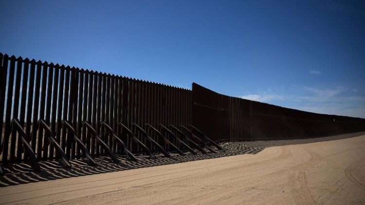 El muro fronterizo de Estados Unidos 