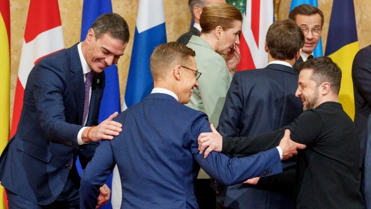 I leader europei all'incontro di Londra sull'Ucraina