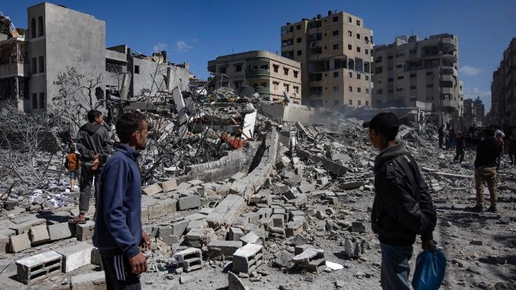 ഇസ്രയേലിന്റെ ആക്രമണത്തിന് ശേഷമുള്ള ഒരു ചിത്രം