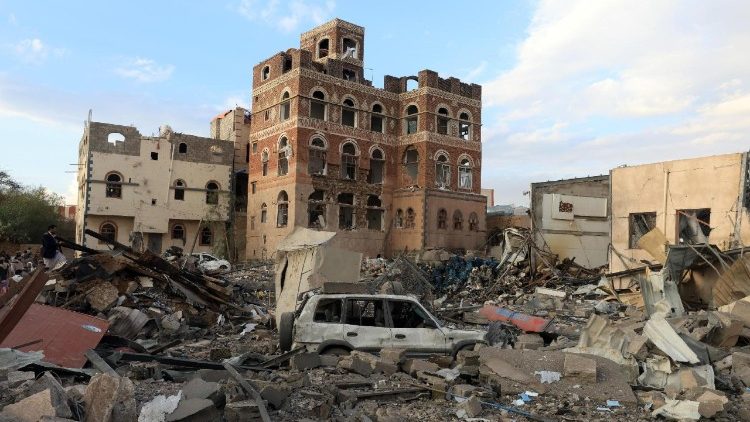 Sanaa, la capitale du Yémen, le 20 mars 2025. 