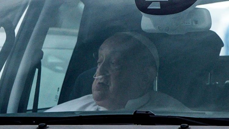 Popiežius Pranciškus 2025 m. kovo 23 d.