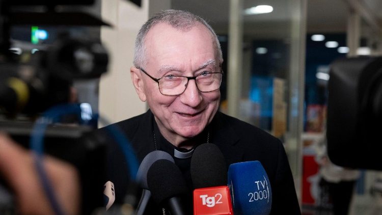 Le cardinal Pietro Parolin, Secrétaire d'État du Saint-Siège.