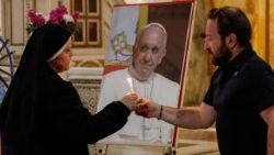 Gedenken an Papst Franziskus