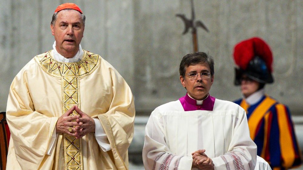 Восьмая Імша навендыялаў за памерлага Папу Францішка ў Базіліцы Святога Пятра, 3 мая 2025 года