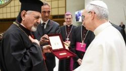 संत पापा लियो पूर्वी कलीसिया के सदस्यों संग