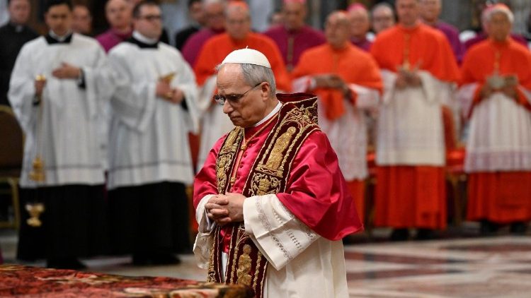 Papa Leone XIV in visita alla basilica di San Paolo