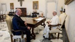 திருத்தந்தையுடன் பல்கேரிய பிரதமர் Zhelyazkov 