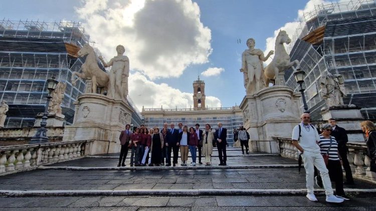A Capitolium-dombra vezető lépcsősor