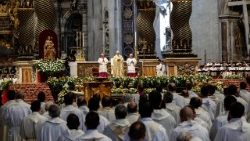Папата на литургията на ръкополагането на новите свещеници, 31 май 2025