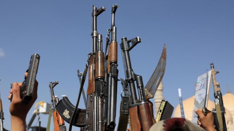 हथियारों के विरोध में प्रदर्शन, प्रतीकात्मक तस्वीर