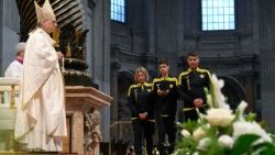 Pope Leo XIV celebrates Holy Mass for the Jubilee of Spor