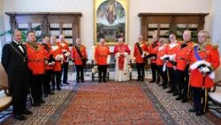 Papa Leone riceve Fra' John Dunlap, Gran Maestro Ordine di Malta