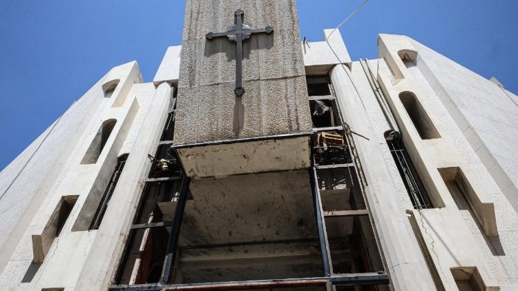 Царква святога Іллі ў Дамаску пасля тэракту