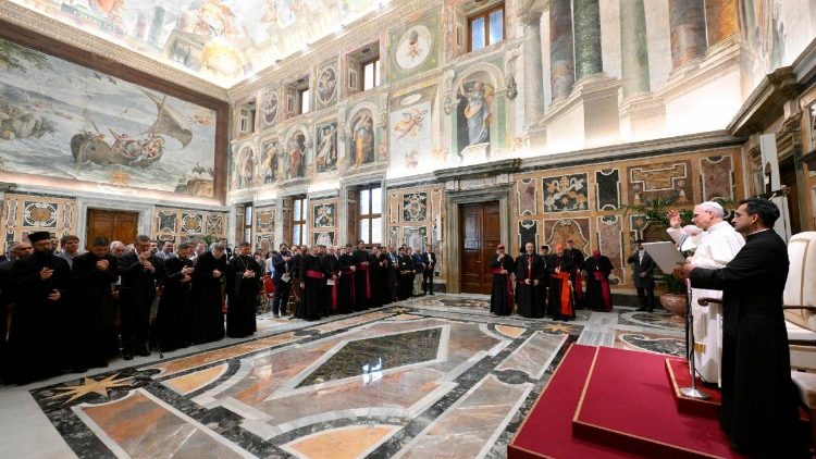 Il Papa riceve in udienza la Roaco
