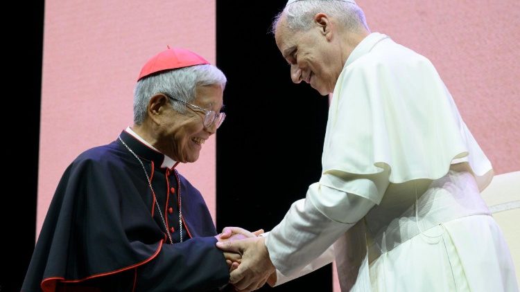 Il Papa a Auditorium Conciliazione per incontro con sacerdoti