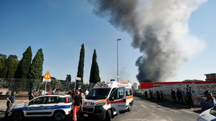 A região onde aconteceu a explosão