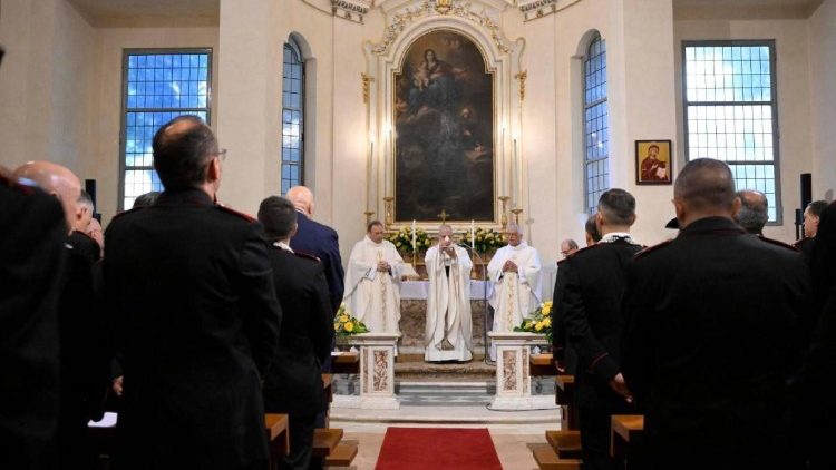 A Castel Gandolfói csendőrség kápolnája