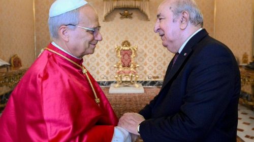 Algerischer Präsident beim Papst