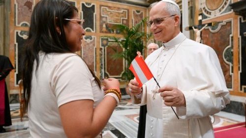 Leo an Jugend aus Peru: „Seid Missionare, wo immer ihr hingeht"