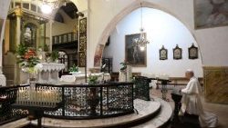 Påve Leo XIV besökte Mariahelgedom strax söder om Rom 