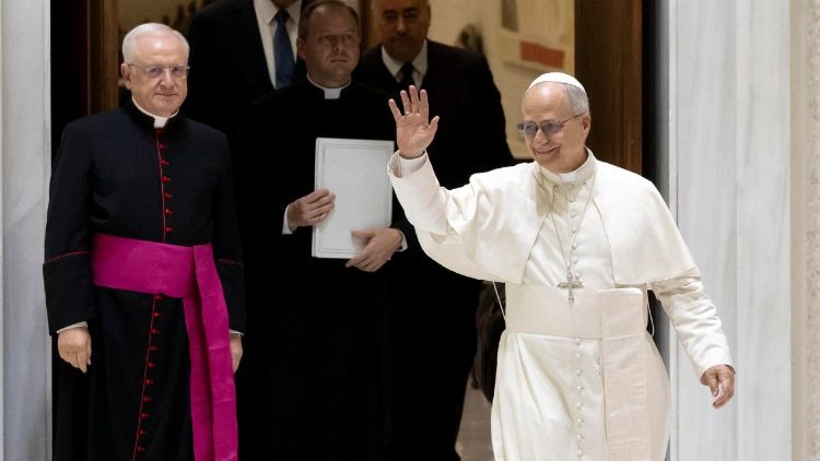 Leó pápa a VI. Pál teremben