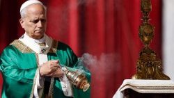 Popiežius Leonas aukojo Pašvęstojo gyvenimo Jubiliejaus Mišias 