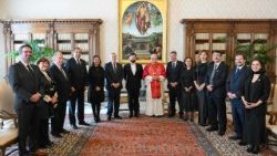 Baba Mtakatifu Leo XIV, Jumatatu tarehe 13 Oktoba 2025 alikutana na kuzungumza na Rais Gabriel Boric Font wa Chile.