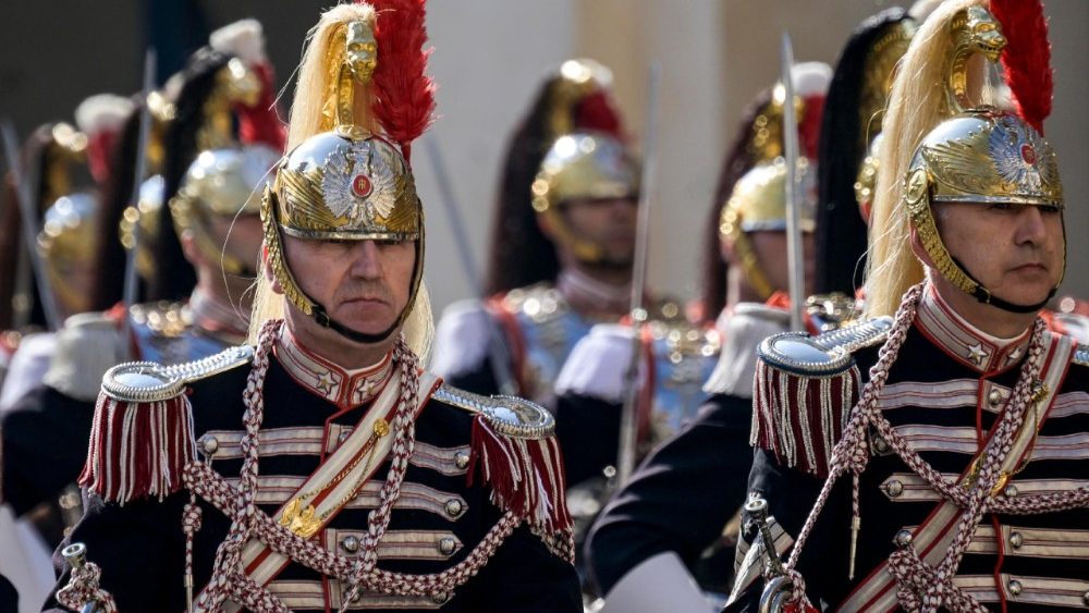 Візіт Папы да Прэзідэнта Італіі Серджа Матарэлы