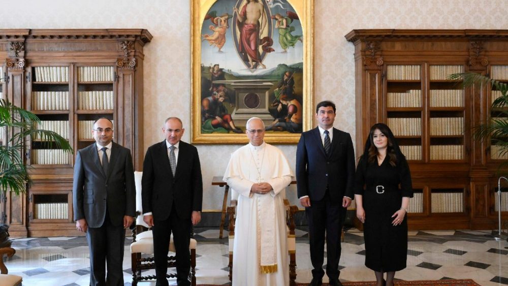 Papa Leone riceve primo ministro della Repubblica di Armenia