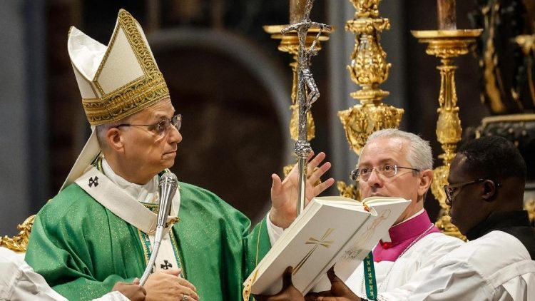 Pape Leone celebra la Messa per il Giubileo delle equipe sinodali 