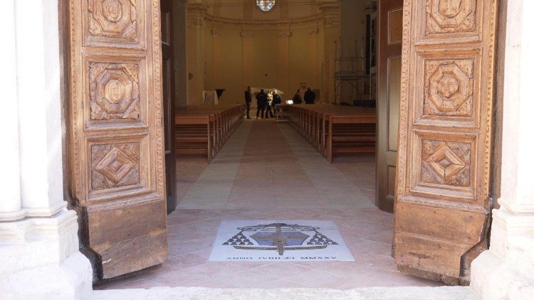 Riapertura della Basilica di S. Benedetto a Norcia