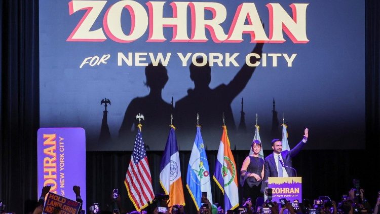 A vitória de Zhoran Mandani como prefeito de Nova Iorque (ANSA)