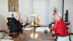 President of the Palestinian National Authority Mahmoud Abbas visits Vatican City