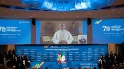 Đức Thánh Cha Lêô XIV  gửi sứ điệp video đến Hội nghị Quốc gia về các chứng nghiện do chính phủ Ý tổ chức tại Roma, ngày 07.11.2025