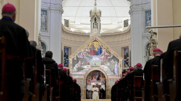 El Papa en Asís con ocasión la clausura de la 81ª Asamblea General de la Conferencia Episcopal Italiana (CEI)